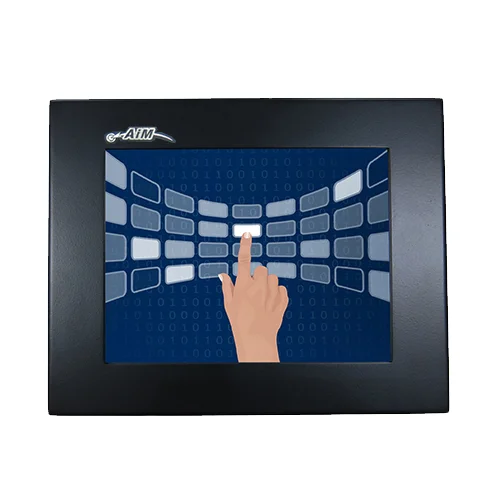 8 inch Panel Mount Resistive Touch Monitor