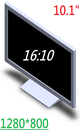 10.1 inch Wide Screen Monitor